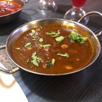 Chickpea curry  at Danish Briyani House in Penang