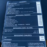 Drinks etc   at BaBowl in Cagnes-sur-mer