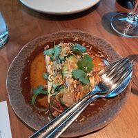 Marinated silken tofu at Farang in Helsinki