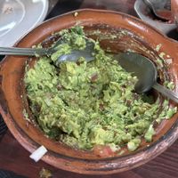 Guac made at the table  at Lolita in San Miguel De Allende
