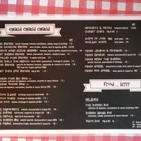 Food Menu (December 2019) at Cookie Café Mossettes in Les Crosets Val-dilliez