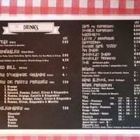 Drinks Menu (December 2019) at Cookie Café Mossettes in Les Crosets Val-dilliez