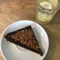 Home made "Nussecke“ at Soul Bowl in Cologne