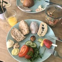 Sunday Brunch with home made dips, salads, soups and bread rolls, ...  at Soul Bowl in Cologne