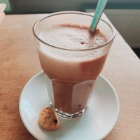 Delicious hot chocolate at Soul Bowl in Cologne