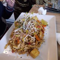Pad Thai at Thai Zone in Belgrade