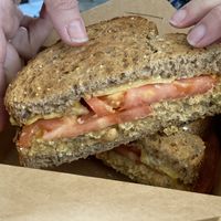 Tuna melt at Life - The Vegan Drive Thru in Cape Coral