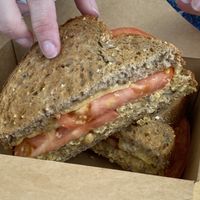 Tuno melt at Life - The Vegan Drive Thru in Cape Coral