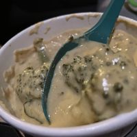 Broccoli & Chz soup at Life - The Vegan Drive Thru in Cape Coral