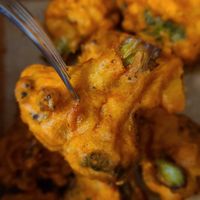 Buffalo fried broccoli at Life - The Vegan Drive Thru in Cape Coral