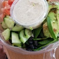 Amazing salads at Life - The Vegan Drive Thru in Cape Coral
