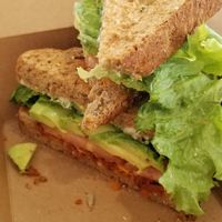 Coconut bacon blt at Life - The Vegan Drive Thru in Cape Coral