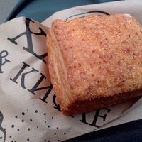 Corn puff at Hleb i kifle in Belgrade