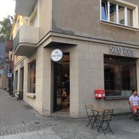 main entry at Bread House in Torun