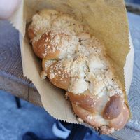 Vegan chałka / challah. at Bread House in Torun