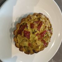 Zucchini quiche   at Paradise Food in Podgorica