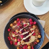 Veganes Schokoporridge at Juli liebt Kaffee in Bremen