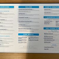 Full Menu at Mendocino Farms in San Jose