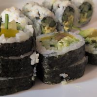 Vegetable roll at Liquid Ginger in Gainesville