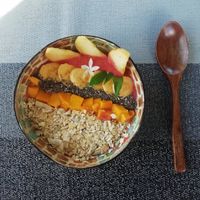 Summer smoothie bowl at Summer Cafe in Coron