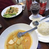 Massaman curry with tofu at Eating Time in Koh Samui