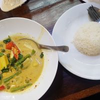 Green curry at Eating Time in Koh Samui