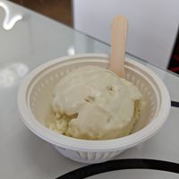 Durian nice cream - not my fav! at Mong Cha Cha Cafe 夢茶茶 in Central Singapore