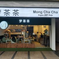 Shop front at Mong Cha Cha Cafe 夢茶茶 in Central Singapore