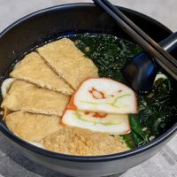 Kitsune Udon at Mong Cha Cha Cafe 夢茶茶 in Central Singapore