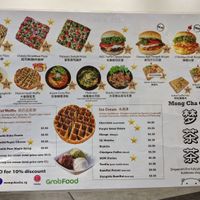 Menu as of Apr 2023; smaller selection of mains available as they prepare for closure at Mong Cha Cha Cafe 夢茶茶 in Central Singapore