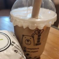 My favourite Earl Grey Boba Tea ~ 28/4/23 at Mong Cha Cha Cafe 夢茶茶 in Central Singapore