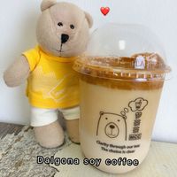 Dalgona Soy Coffee at Mong Cha Cha Cafe 夢茶茶 in Central Singapore
