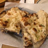 Garlic naan (vegetarian)  at Himalayan Cuisine in Frisco