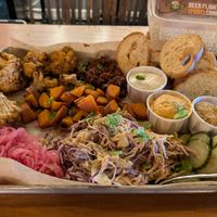 Vegan Plate at Wild Fields Brewhouse in Atascadero