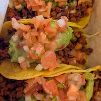 Soyrizo tacos add avocado mash at Wild Fields Brewhouse in Atascadero