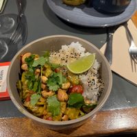 Thai curry at Sesame in Chamonix-mont-blanc