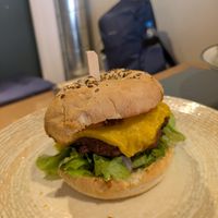 Burger at Sesame in Chamonix-mont-blanc
