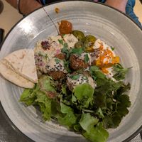 Falafel bowl at Sesame in Chamonix-mont-blanc