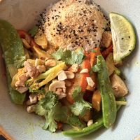 Curry…amazing!!!  at Sesame in Chamonix-mont-blanc