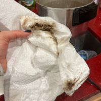 Mild or dirt in the carafe at Ariela's Pizza & Kosher Kitchen in Las Vegas