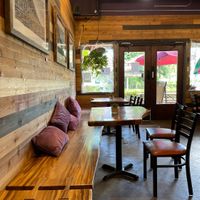 Interior at The Beet Box Cafe in Haleiwa