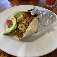 Burrito Babe + avocado at The Beet Box Cafe in Haleiwa