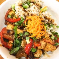 Vegan chicken salad at The Beet Box Cafe in Haleiwa