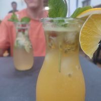 marakuja and ginger limonade at Absolute Barbecues in Kempten