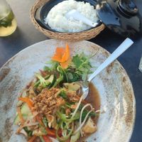 lemongrass tofu at Absolute Barbecues in Kempten