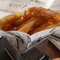 Berenjenas rebozadas muy grasientas at Siete Sabios in Tenerife