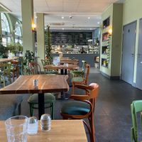 Seating  at The Veg Box Cafe - Canterbury in Canterbury