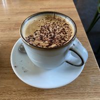 Cappuccino   at The Veg Box Cafe - Canterbury in Canterbury