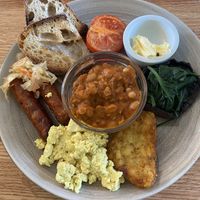 Veggie breakfast (friend ordered it)  at The Veg Box Cafe - Canterbury in Canterbury