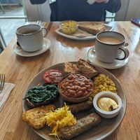 Vegan breakfasts and drinks at The Veg Box Cafe - Canterbury in Canterbury